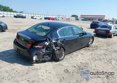 2015 Infiniti Q40 from USA, damaged, VIN JN1CV6AP7FM580641